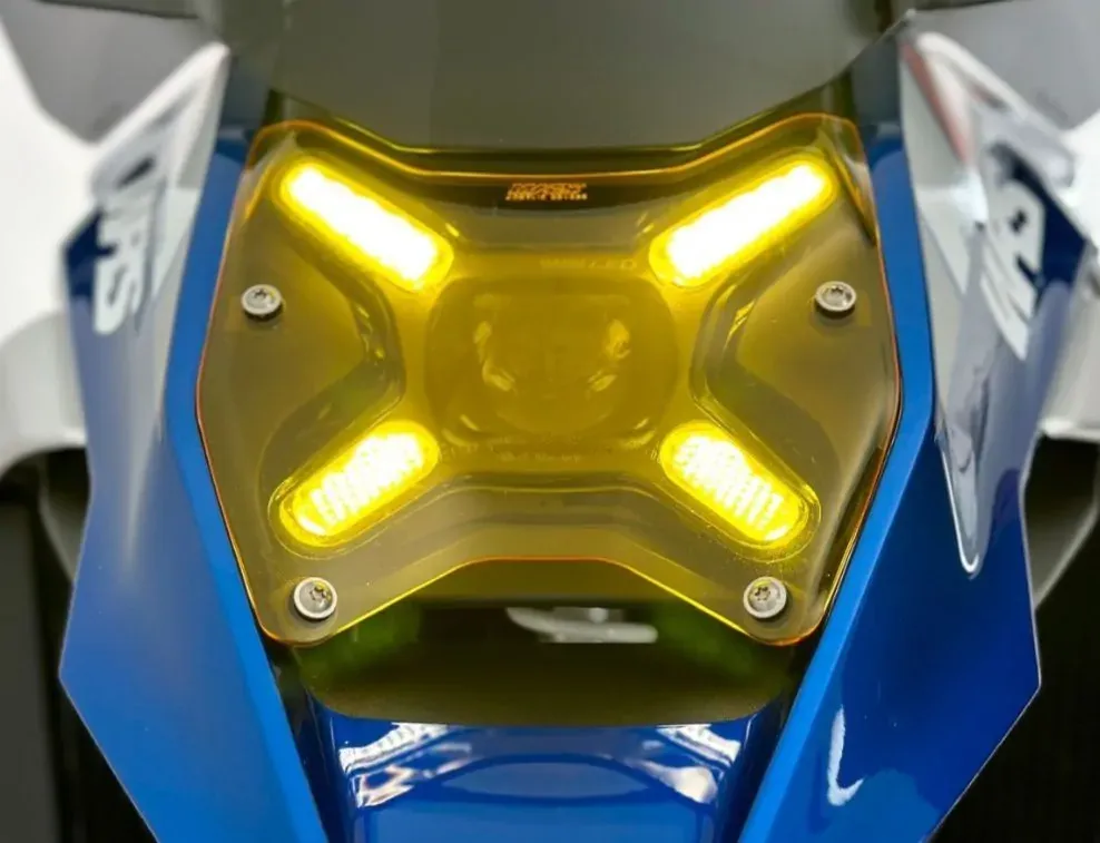 Ochranné plexi světlometu motocyklu WRS WRS HEADLIGHT PROTECTION pro BMW R 1300 GS rok 2024, barva žlutá Vrácení Zdarma