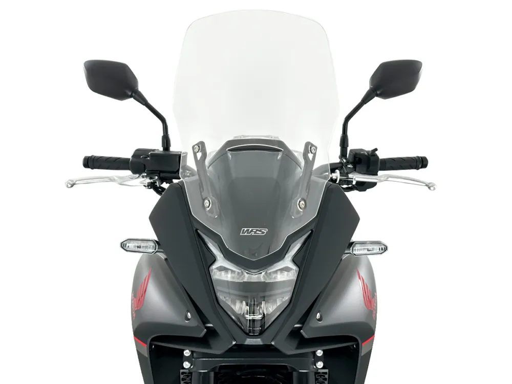 Plexi motocyklu WRS verze CAPONOURD pro HONDA XL 750 TRANSALP ABS rok 2023-2024 barva čirá výška plexi 50,5 cm Jen Po Omezenou Doba
