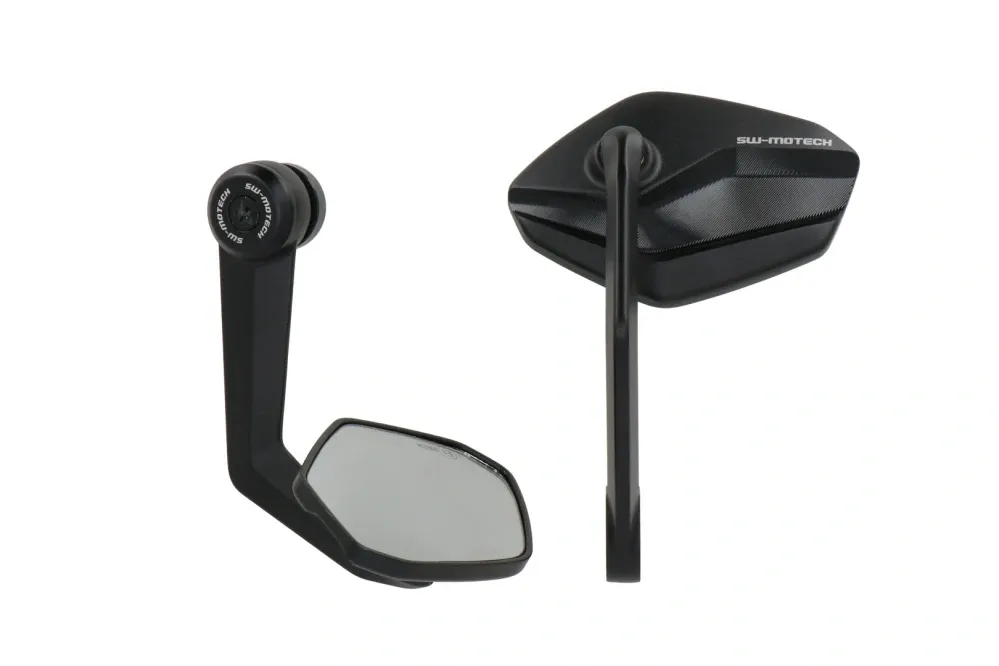 Dokud Zásoby Vydrží Zpětné zrcátka motocyklu do konců řidítek SW MOTECH BAR END MIRROR pro SUZUKI GSX-S950 WEK2 rok 2021-2024 , pár