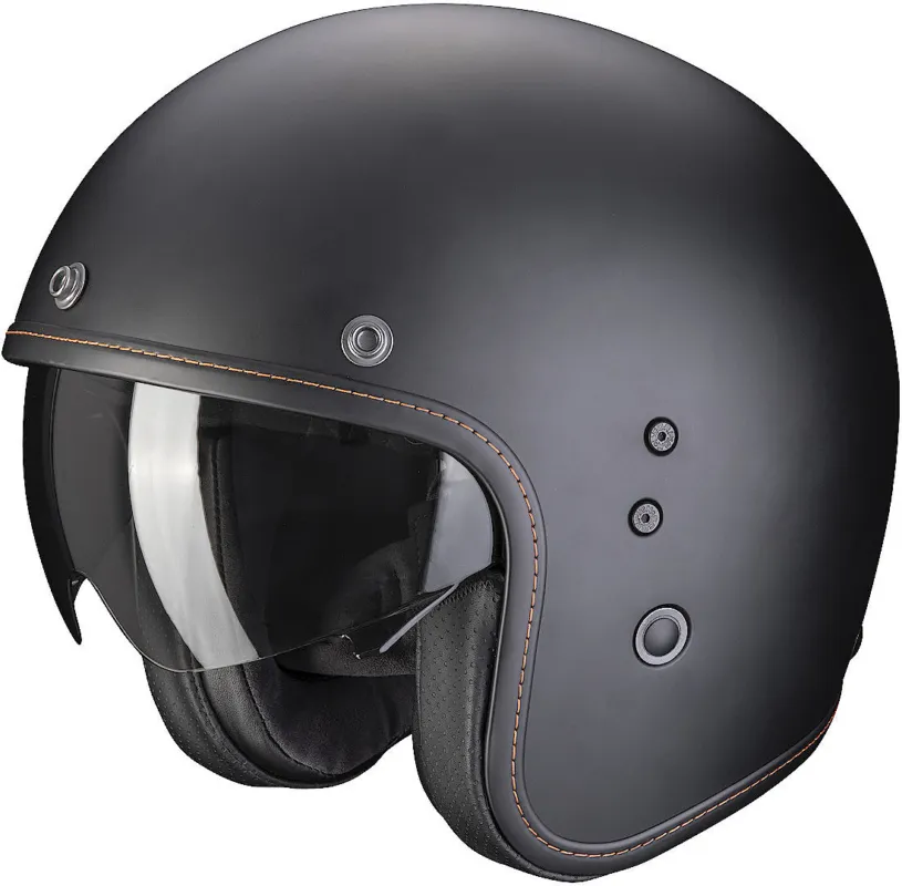 Scorpion Belfast Evo Solid Trysková přilba Black Matt - XS (54/55) Akční Cena