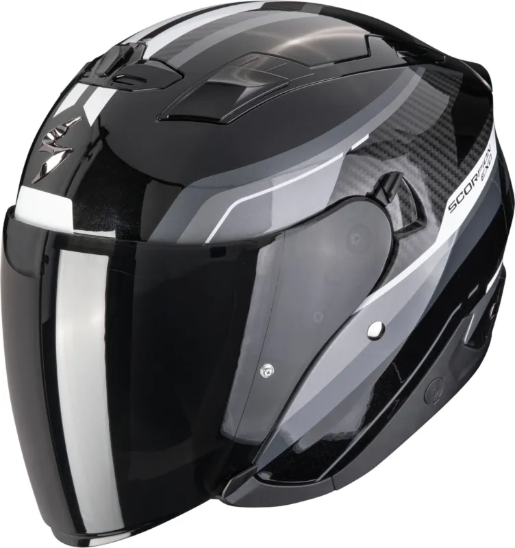 Scorpion EXO-230 Hipe Otevřená přilba černý/šedý/bílý - XS (54/55) Značkový