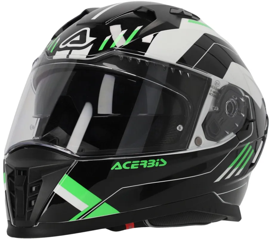Omezená Nabídka Acerbis X-Way Graphic Přilba černo/zelená - XS (53/54)