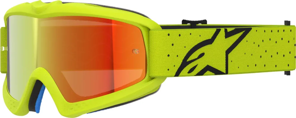 Výhodná Nabídka Alpinestars Vision Vesta Mirror Mládežnické motokrosové brýle neonově žlutá/černá - Alpinestars