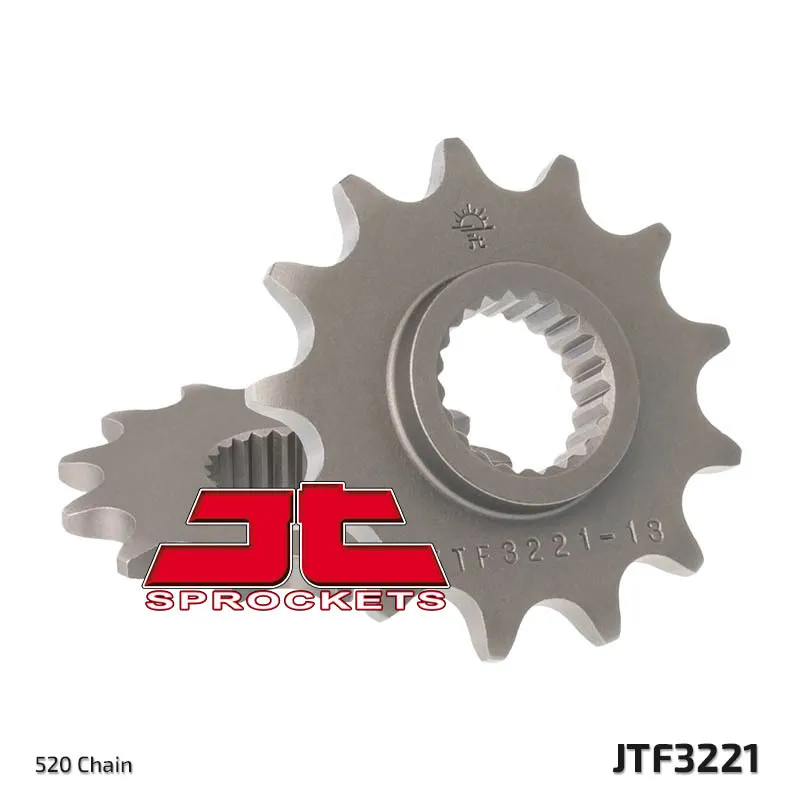 JT SPROCKETS Standardní ocelové řetězové kolo 3221 - 520 - JT SPROCKETS Značkový