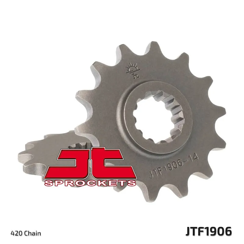 JT SPROCKETS Standardní ocelové řetězové kolo 1906 - 420 - JT SPROCKETS Standardní ocelové řetězové kolo 1906 - 420 ► koupit online na FC-Moto Tovární Cena