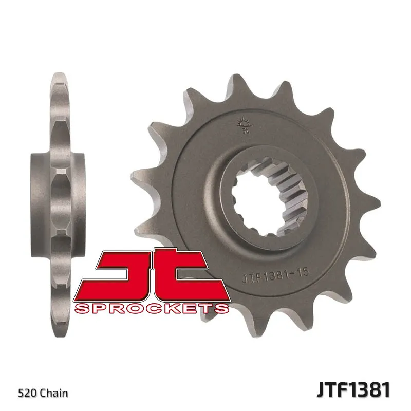 JT SPROCKETS Standardní ocelové řetězové kolo 1381 - 520 - JT SPROCKETS Standardní ocelové řetězové kolo 1381 - 520 ► koupit online na FC-Moto Bezpečná Platba