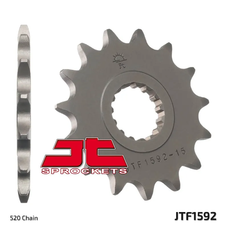 JT SPROCKETS Standardní ocelové řetězové kolo 1592 - 520 - JT SPROCKETS Standardní ocelové řetězové kolo 1592 - 520 ► koupit online na FC-Moto Nejlepší Cena