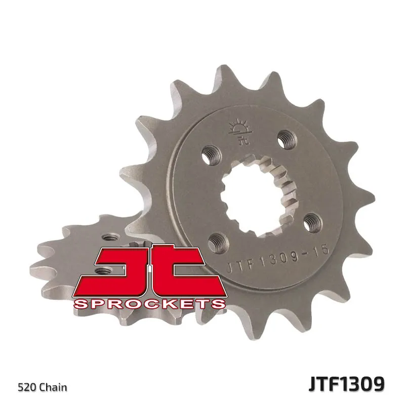 JT SPROCKETS Standardní ocelové řetězové kolo 1309 - 520 - JT SPROCKETS Odeslání Ihned