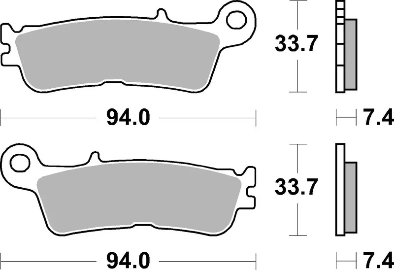 Cenová Bomba Brembo S.p.A. Sintrované kovové brzdové destičky - 07YA55SD - Brembo S.p.A. Sintrované kovové brzdové destičky - 07YA55SD ► koupit online na FC-Moto