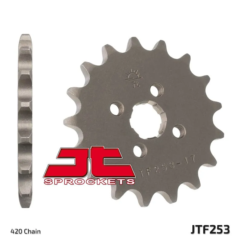 JT SPROCKETS Standardní ocelové řetězové kolo 253 - 420 - JT SPROCKETS Standardní ocelové řetězové kolo 253 - 420 ► koupit online na FC-Moto Vrácení Zdarma
