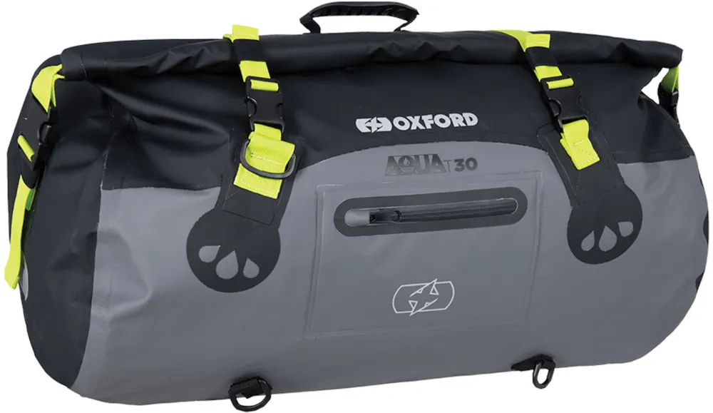 Oxford AQUA T-30 Roll Bag šedá/černá/žlutá - 30 ltr. Aktuální