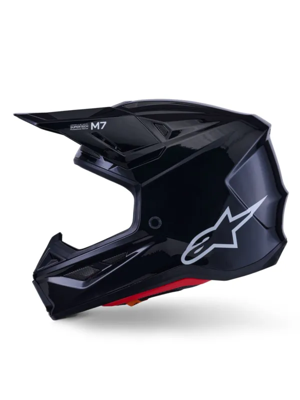 přilba SUPERTECH S-M7 SOLID, ALPINESTARS (černá) 2026 - XL Autentický