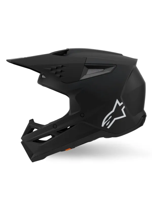 Rychlé Dodání přilba S-M3 SOLID, ALPINESTARS (černá matná) 2026 - XS