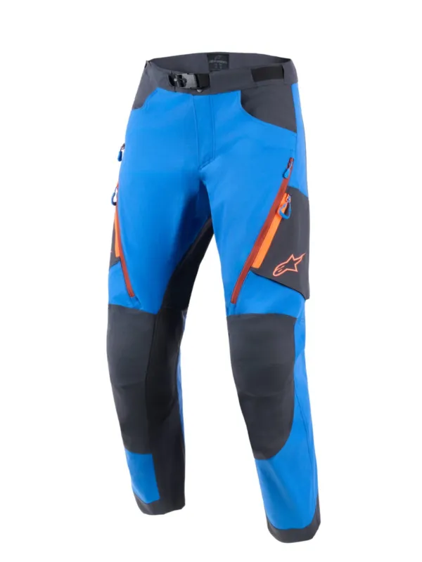 Akční Cena kalhoty MAXDURA DUAL, ALPINESTARS (modrá/tmavě šedá/oranžová) 2026 - 38