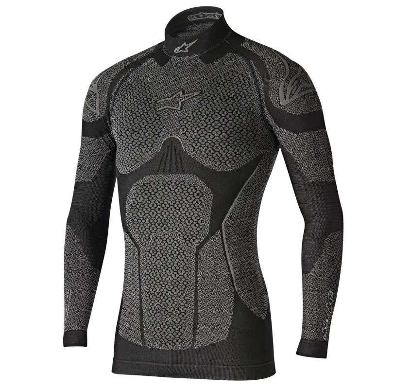 termotriko s dlouhým rukávem RIDE TECH WINTER, ALPINESTARS (šedé/černé) 2026 - XL2XL Expresní Doručení
