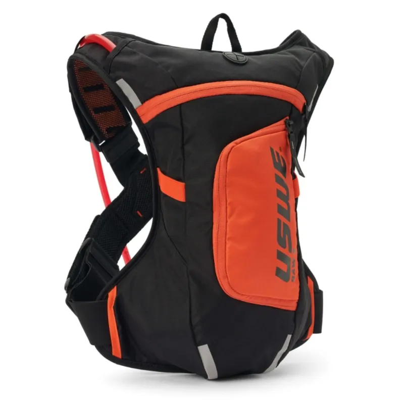 Ihned K Objednání batoh ENDURO RAW 4, USWE - ŠVÉDSKO (factory oranžová, objem 4L, hydrobag 3L)
