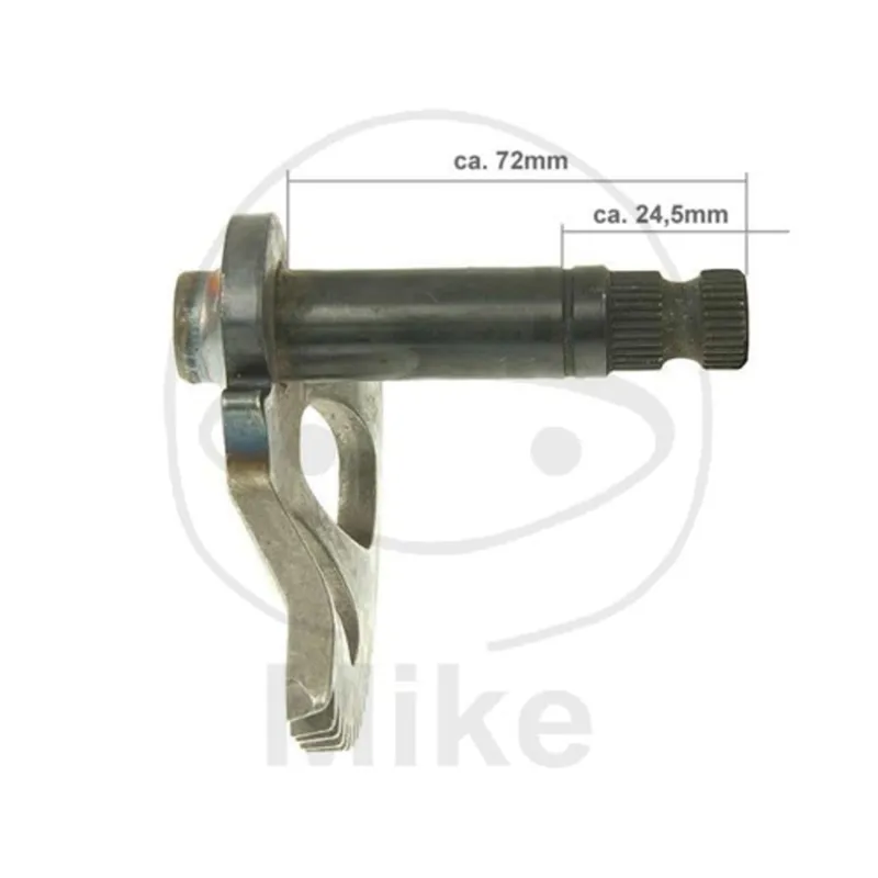 Hřídel startovací páky JMT 72mm/24mm Pouze Dnes