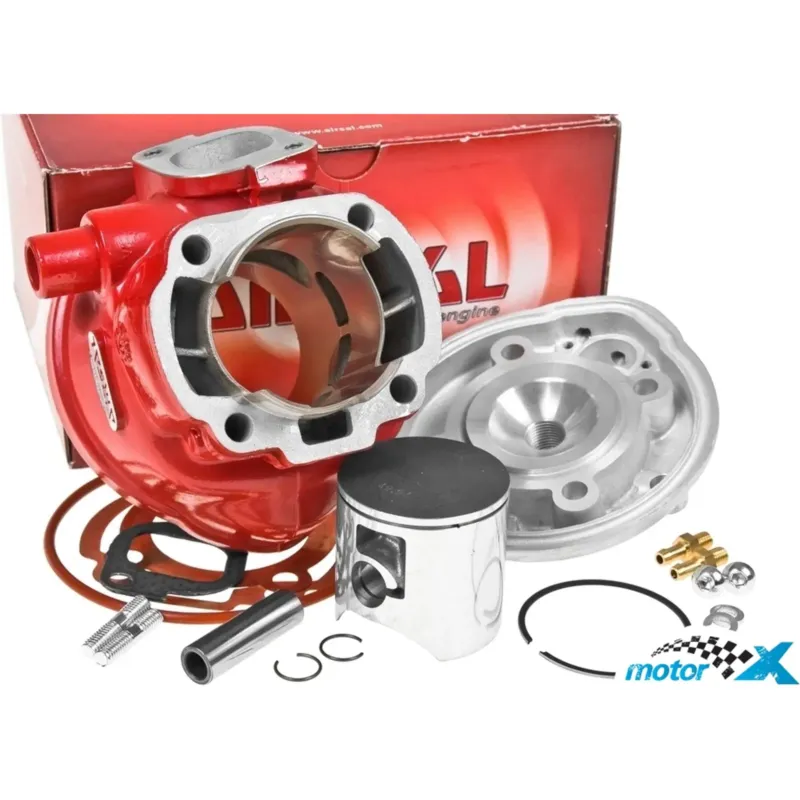 Ihned K Objednání Kompletní válec s hlavou Airsal Racing X-TREM 50.00mm 88cc čep 12mm, zdvih 45mm, Minarelli LC