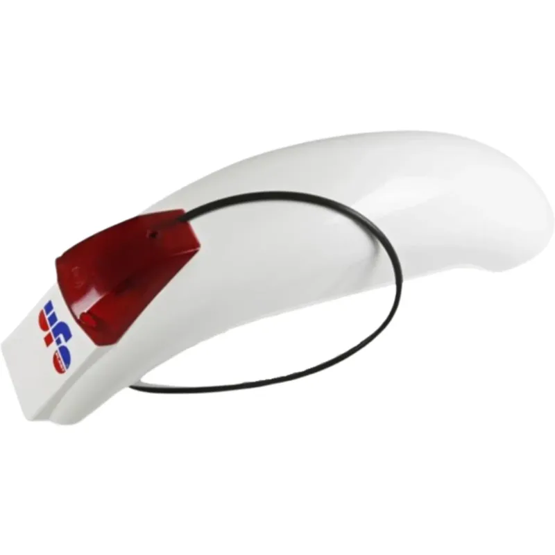 Zadní blatník, bílý se světlem, UFO Plast ME08031W Ověřený