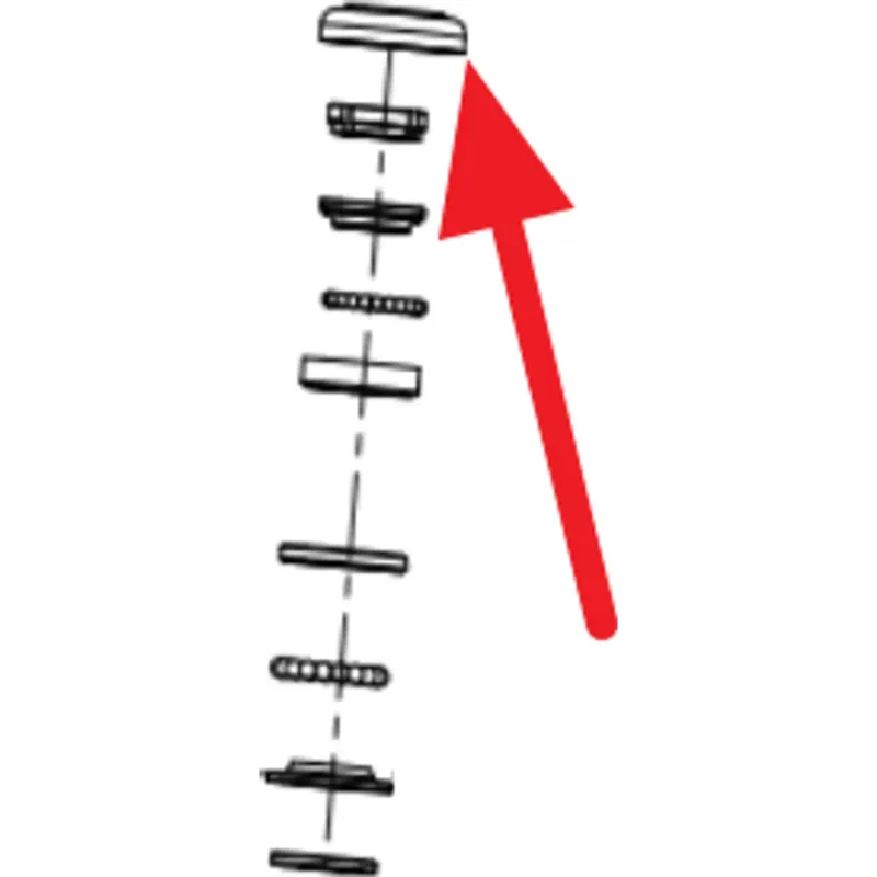 Horní těsnění ložiska sloupku řízení Keeway 43005G130000 Pouze Dnes