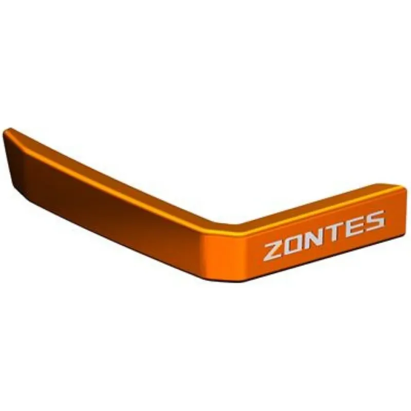 Emblém reflektoru "ZONTES", oranžový, Zontes GK 125 / GK 350 Časově Omezené