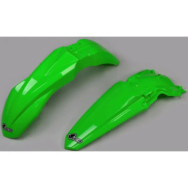 Sada předního a zadního blatníku zelená UFO Plast Kawasaki KXF 250 / 450 Levný