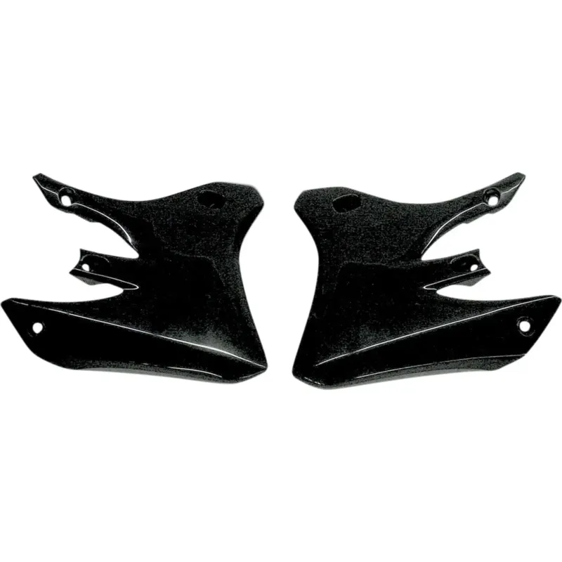 Akční Cena Černé kryty chladiče UFO Plast Yamaha WRF 250 / WRF 450 03-04
