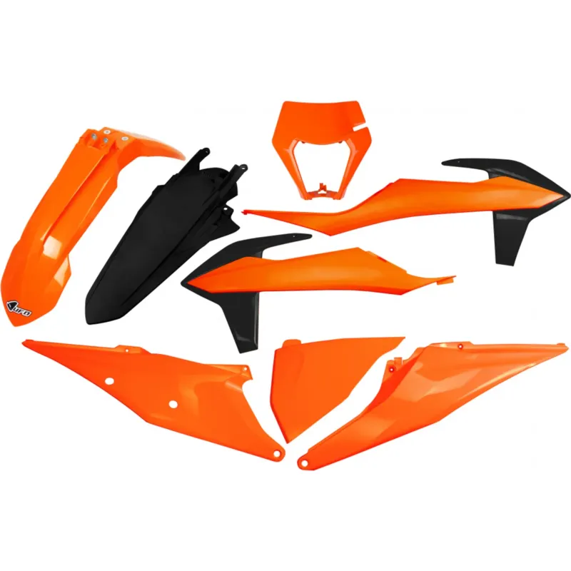 Vrácení Zdarma Sada oranžových plastů karoserie OEM KTM EXC 20-22 / EXC-F 20-22