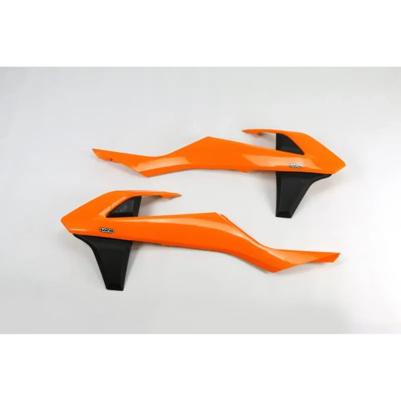Autentický Černo-oranžové kryty chladiče UFO Plast KTM SX / SX-F / EXC / EXC-F 16-19
