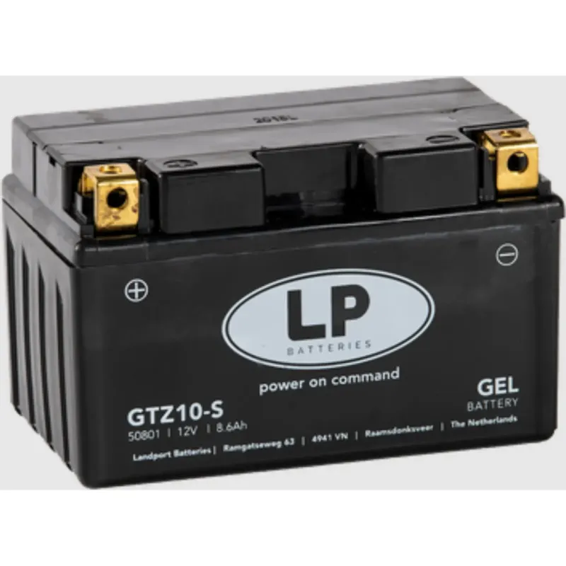 Gelová baterie Landport GTZ10-S 12V 8.6Ah 151x87x94mm 170CCA Cenový Hit