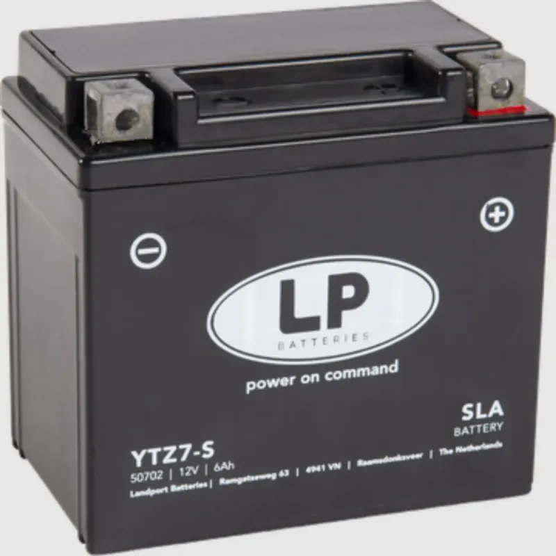 Značkový Bezúdržbová baterie Landport YTZ7-S 12V 6Ah 113x70x105mm 130CCA