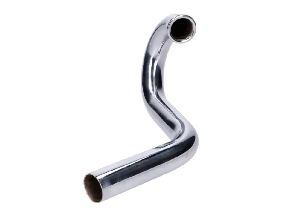 Cenový Hit Výfuková příruba zvýšená 32 mm 320 mm chrom pro Hercules K 50 RX, RE, SB, DKW, KTM