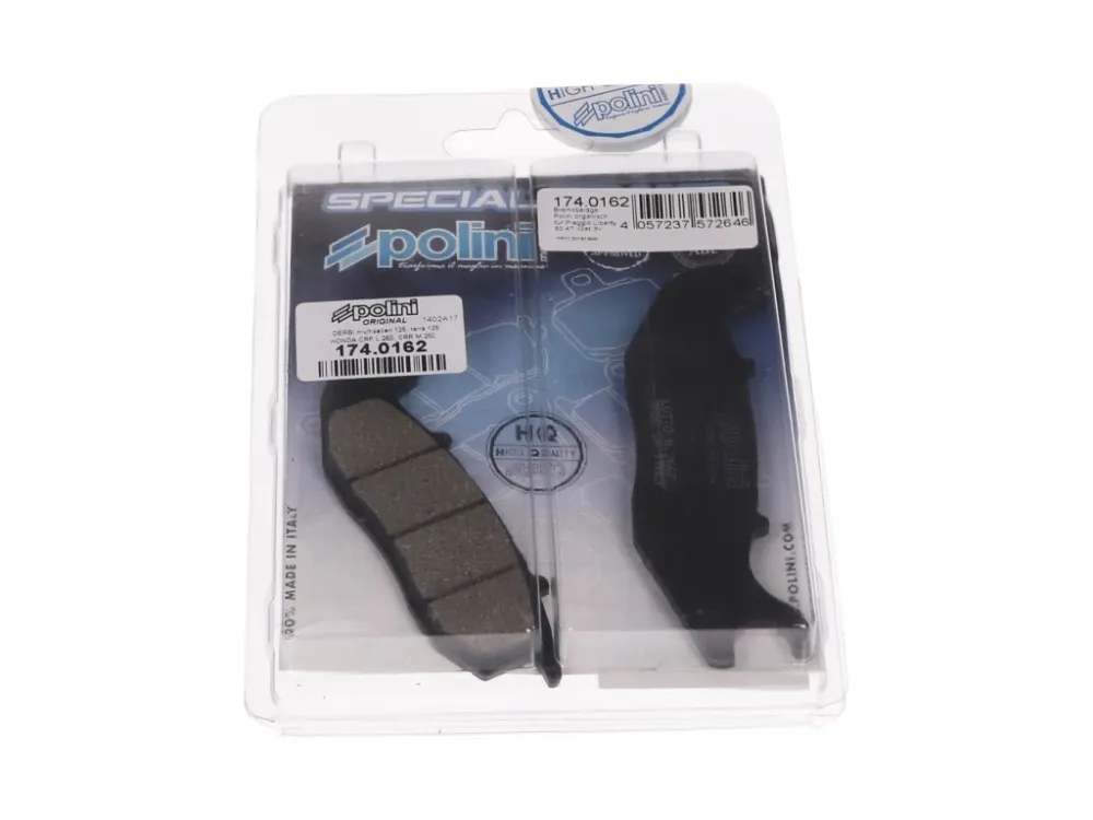 Nejprodávanější Brzdové destičky Polini organic, Piaggio Liberty 50-150 4T iGet 3V, Medley 16- 4V, Honda PCX 125 (18-)