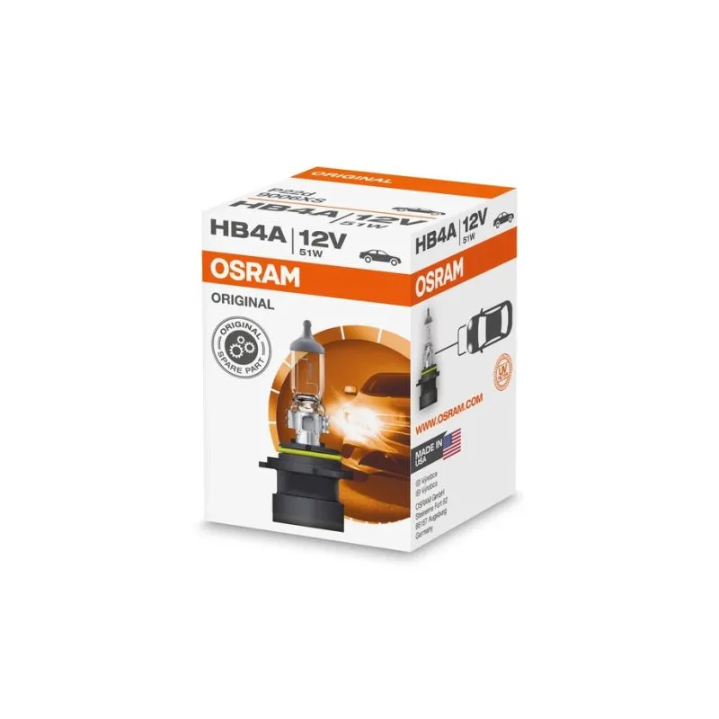 Novinka ŽÁROVKA HB4A 12V 51W P22D
